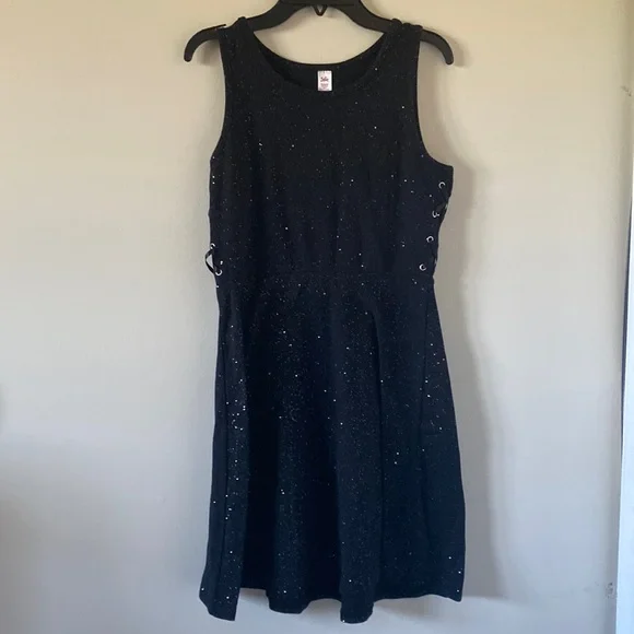 cute dresses from justice Justice Girls Rib Cuff Sweatshirt Dress, Sizes XS-XLP
